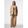 Aaiko bootcut high waist broek beige