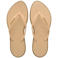 Havaianas Slim Point Glitter teenslippers met glitters goud
