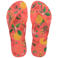 Havaianas Slim Summer Bliss teenslippers koraalrood