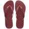 Havaianas Slim Logo Metallic teenslippers aubergine