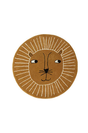 vloerkleed Lion (95x95 cm)