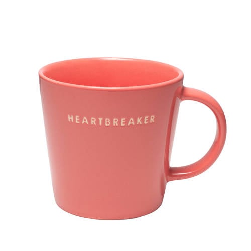 Vondels theemok HEARTBREAKER coral (350 ml) afbeelding