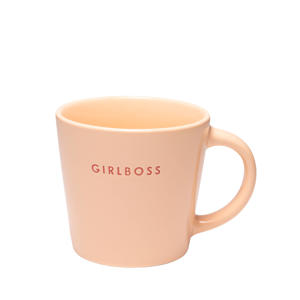 cappuccino mok GIRLBOSS salmon (250 ml)