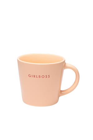 cappuccino mok GIRLBOSS salmon (250 ml)