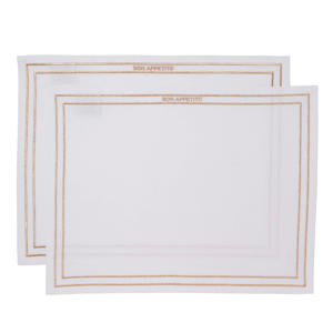 placemat BON APPETITO (set van 2)