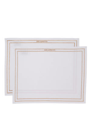 placemat BON APPETITO (set van 2)