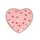 Vondels hartjes bord LOVE (14 cm)