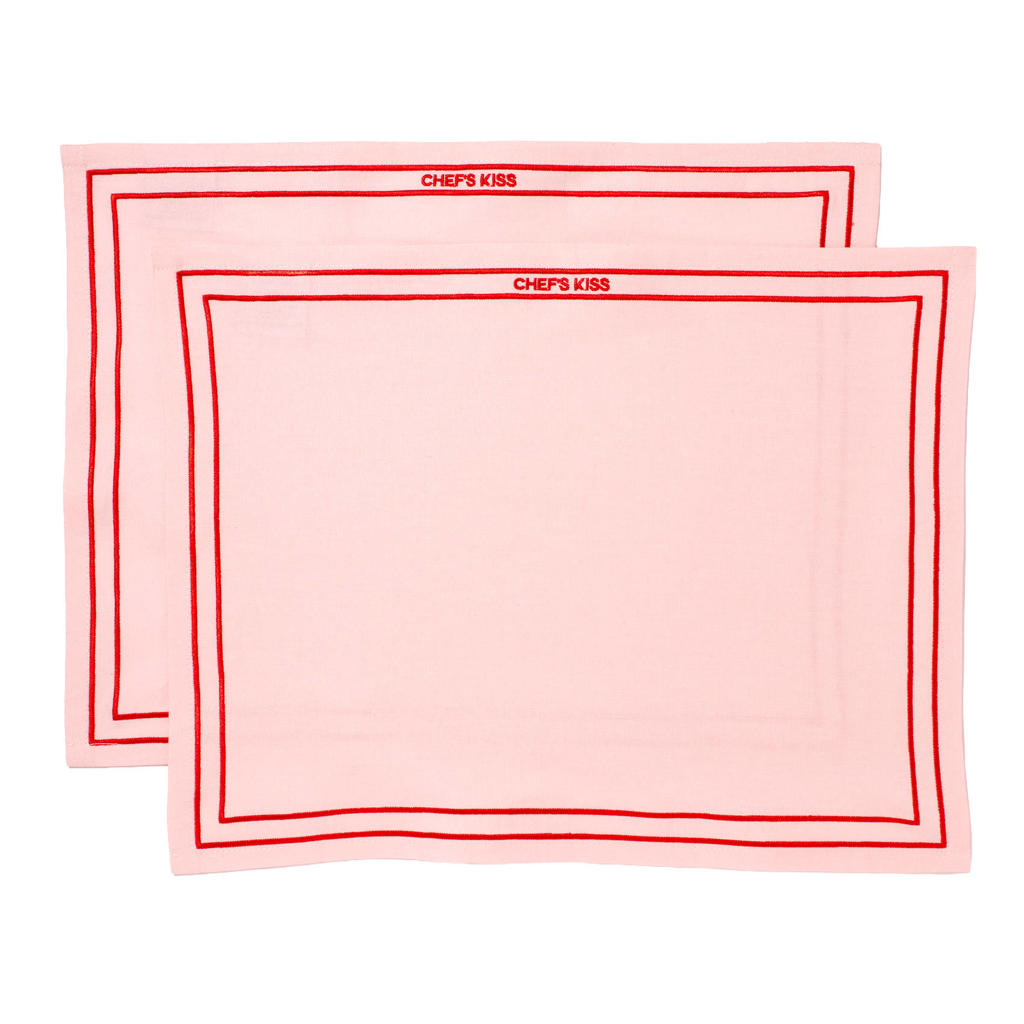 Vondels placemat CHEF'S KISS (set van 2)