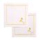 Vondels cocktail servet margarita white (set van 2)