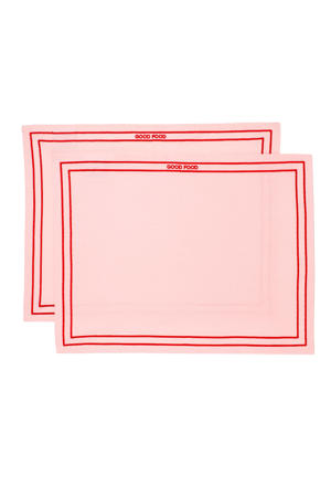 placemat GOOD FOOD (set van 2)