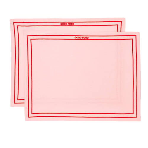 Vondels placemat GOOD FOOD (set van 2) afbeelding