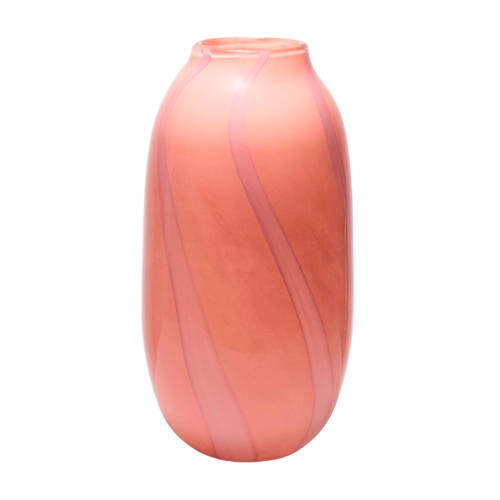 Vondels vaas roze (38 cm) afbeelding