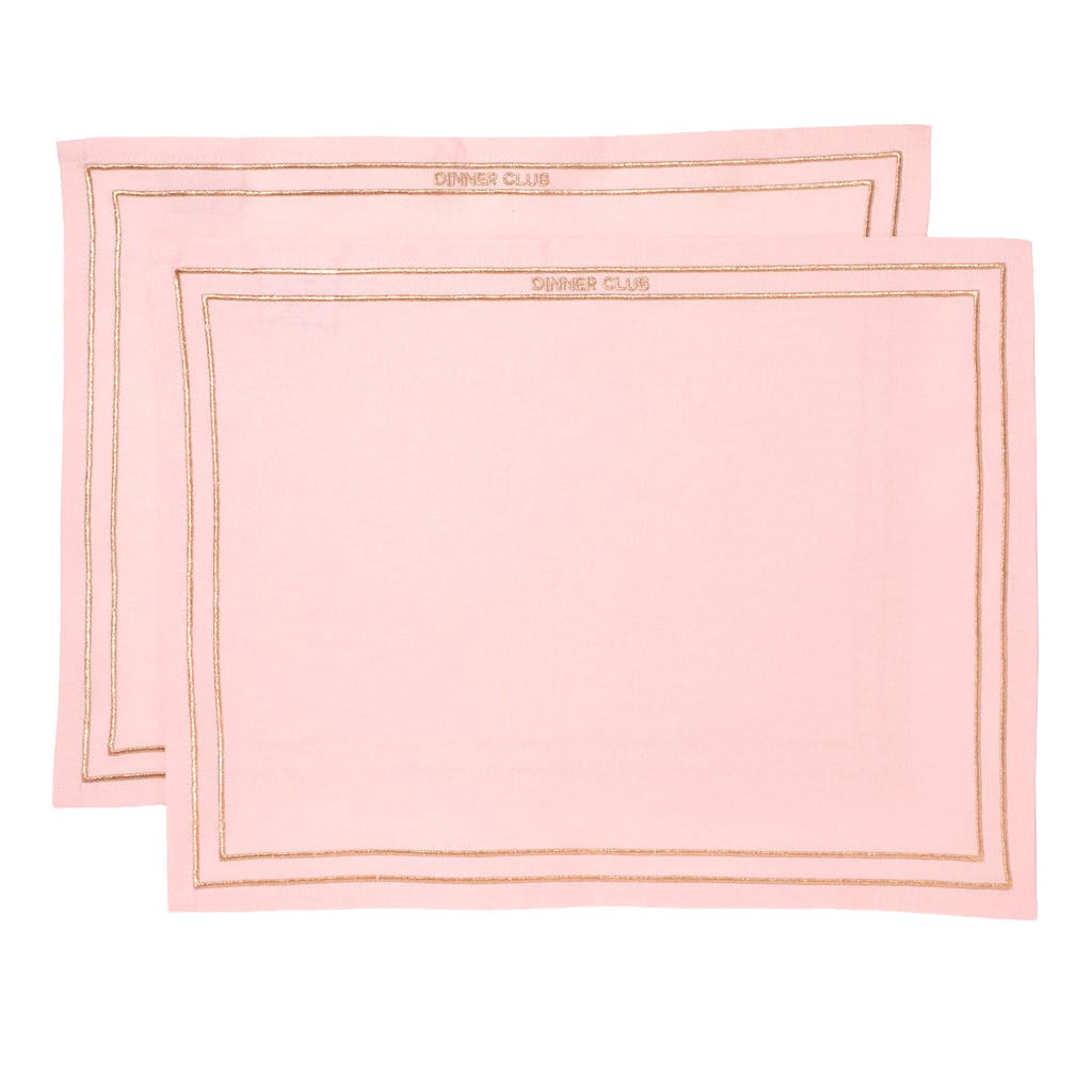 Vondels placemat DINNER CLUB (set van 2)