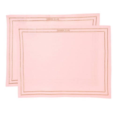 Vondels placemat DINNER CLUB (set van 2) afbeelding