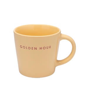 cappuccino mok GOLDEN HOUR yellow (250 ml)