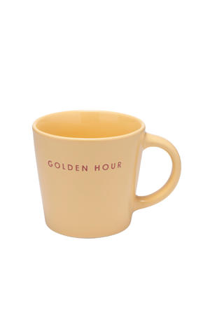 cappuccino mok GOLDEN HOUR yellow (250 ml) 