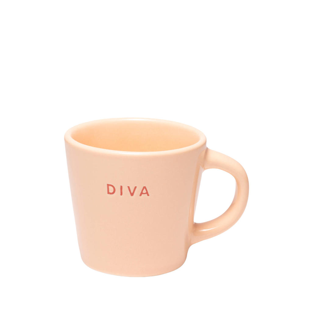 Vondels espresso kopje DIVA salmon (80 ml)