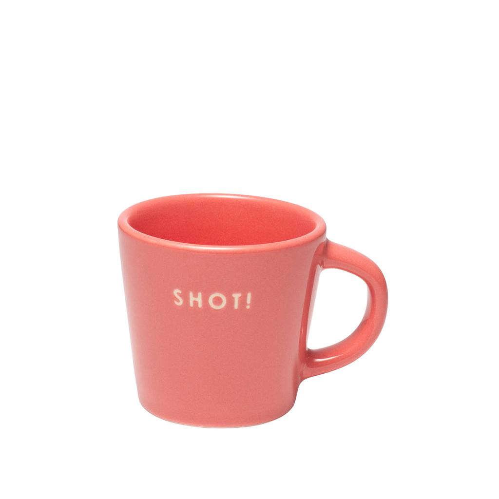 Vondels espresso kopje SHOT coral (80 ml)