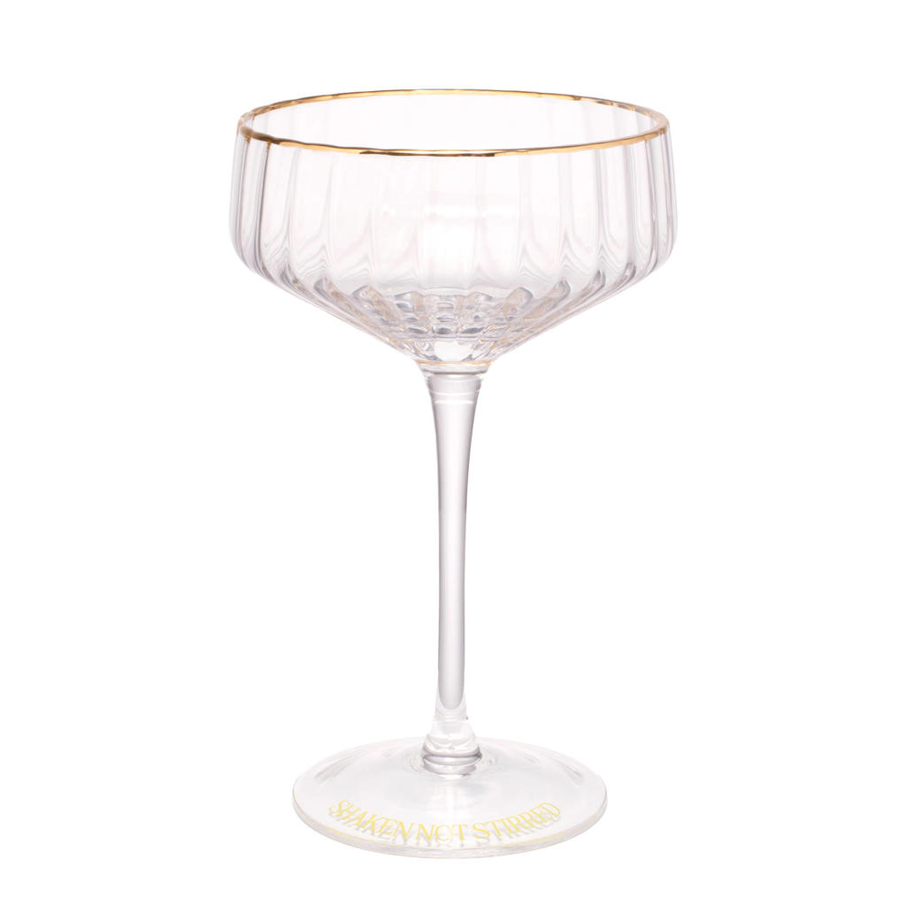 Vondels cocktailglas SHAKEN NOT STIRRED