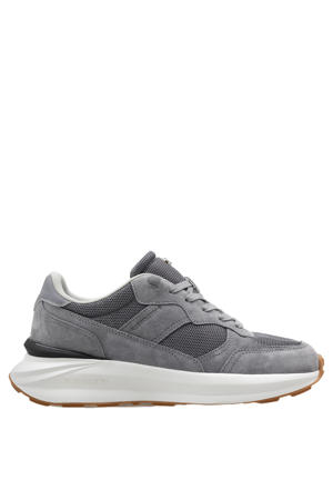Blue Jogger suède sneakers grijs