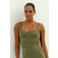 The Lola Club sporttop light support Alma olijfgroen