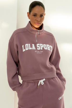 sweater Jayla Half Zip oudroze