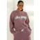 The Lola Club sweater Jayla Half Zip oudroze