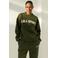 The Lola Club sweater Jayla olijfgroen