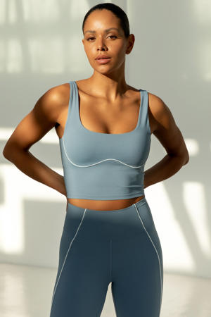 sporttop Alma lichtblauw