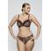 PrimaDonna Twist Giganni string met panterprint - bruin/beige
