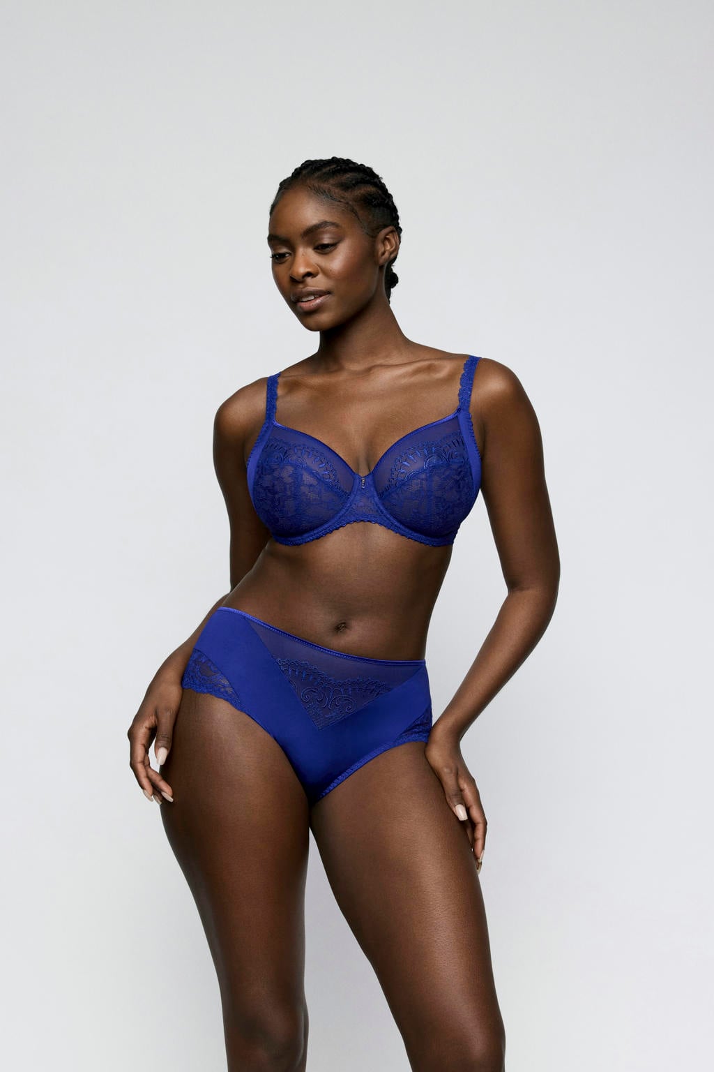 PrimaDonna Shimla niet-voorgevormde beugel-bh - blauw
