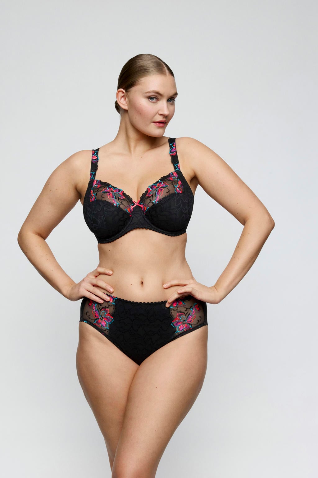 PrimaDonna Miyara maxislip - zwart/meerkleurig