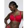 PrimaDonna Twist Wowgirl voorgevormde T-shirt-bh met beugel - rood