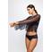 Marie Jo Avero transparante top - donkerblauw