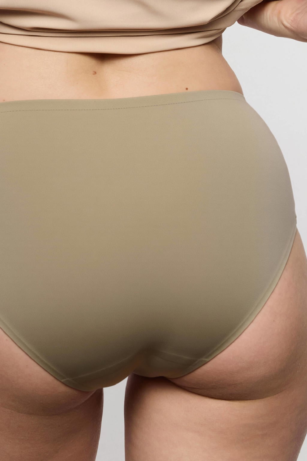 Marie Jo Soft Studio maxislip - grijsgroen