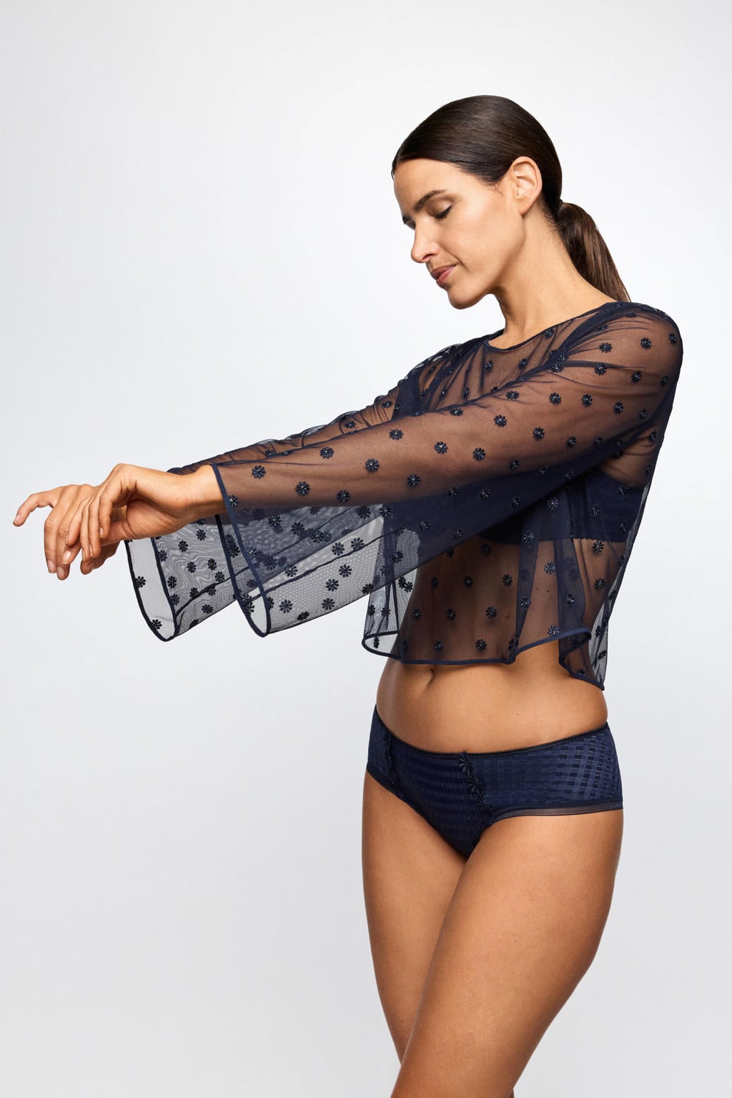 Marie Jo Avero hipster - donkerblauw