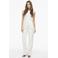 VILA high waist straight leg jeans wit