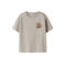 NAME IT MINI T-shirt met backprint grijs