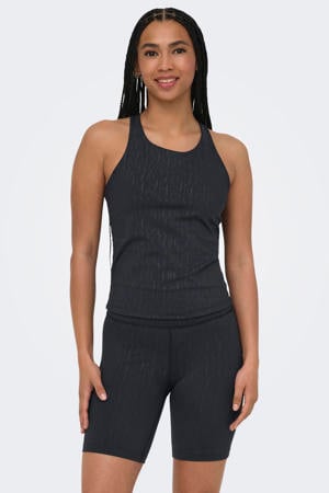 Onppoppy sporttop zwart
