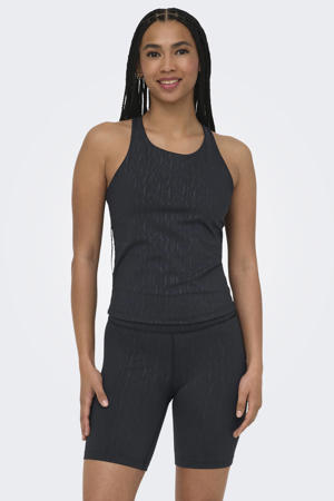 Onppoppy sporttop zwart