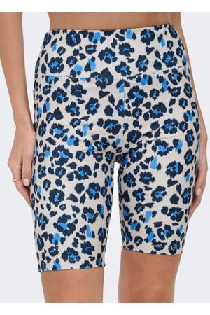 Onprya-2- sportshort blauw/wit