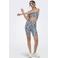ONLY PLAY Onprya-2- sportshort blauw/wit