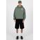 Prohibited hoodie met backprint groen