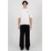 Prohibited oversized T-shirt met backprint wit