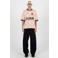 Prohibited oversized T-shirt roze gebreid