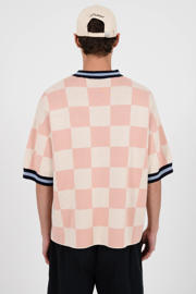 thumbnail: Prohibited oversized T-shirt roze gebreid