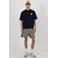 Prohibited oversized T-shirt met backprint donkerblauw