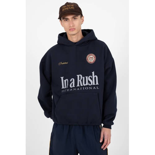 Prohibited hoodie donkerblauw afbeelding