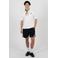 Prohibited oversized T-shirt met backprint wit