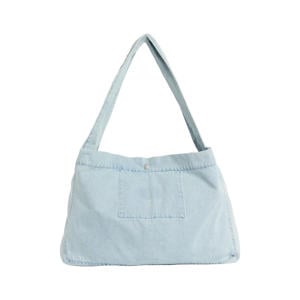 denim shopper blauw